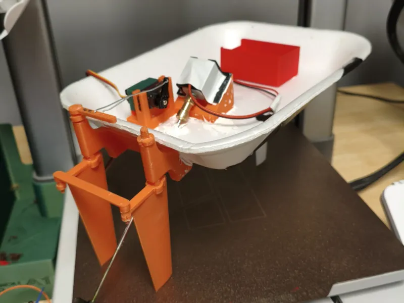 Barco ESP32 RC — Simple de montar y económico