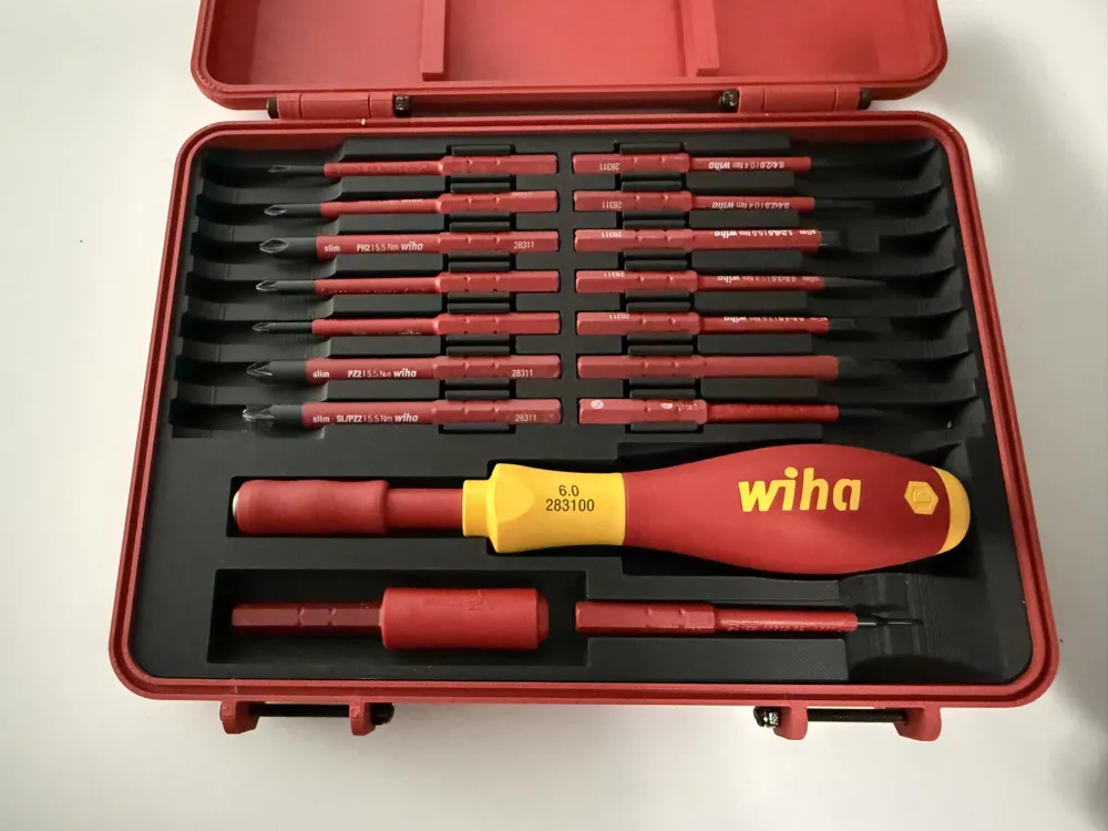 Wiha Bit Set slimVario and easyTorque Box - Free 3D Print Model ...