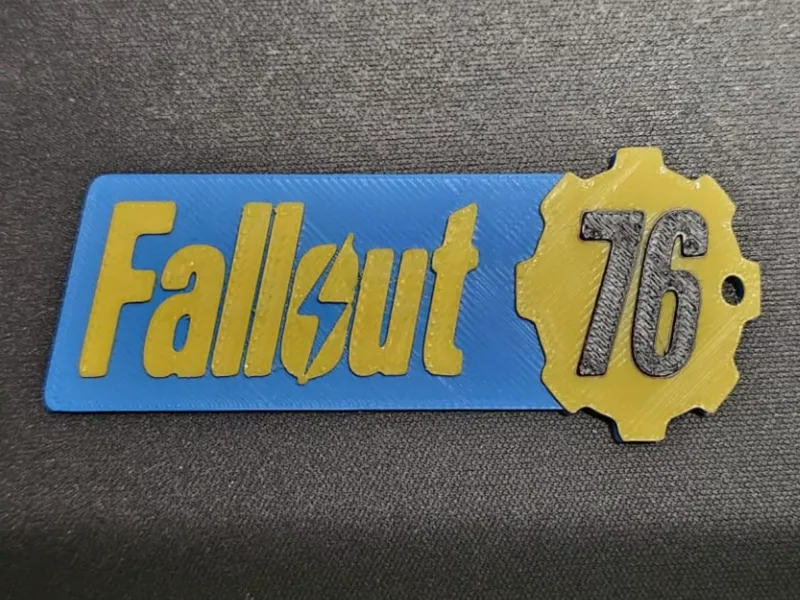 Fallout 76 Keychain