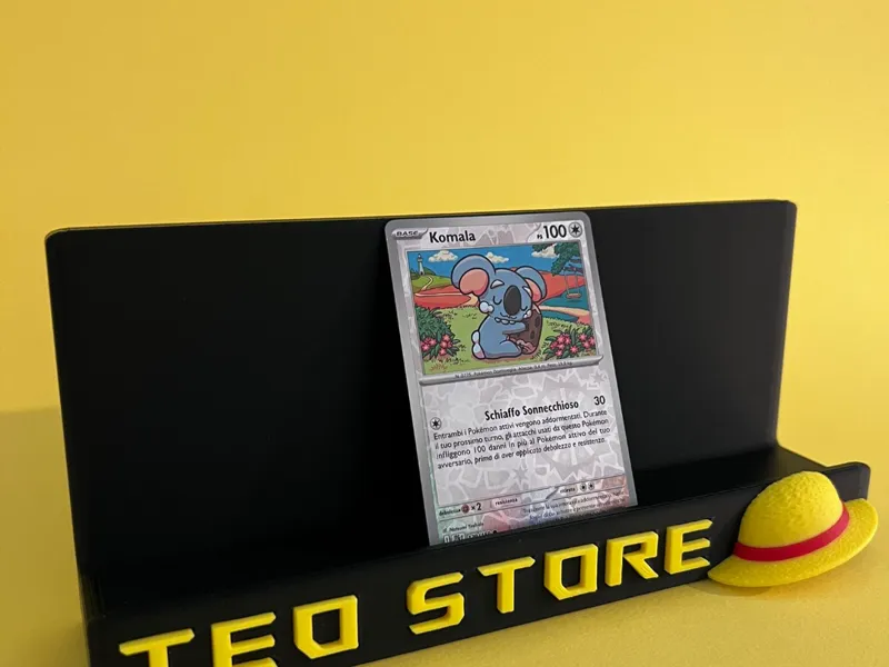 Espositore Carte Pokémon One Piece TCG Custom