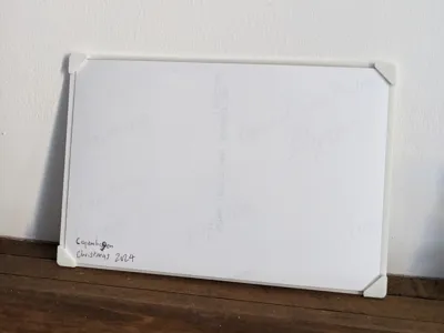 Simple flat photo holder/picture frame (no stand)