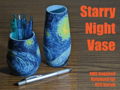 Starry Night Vase