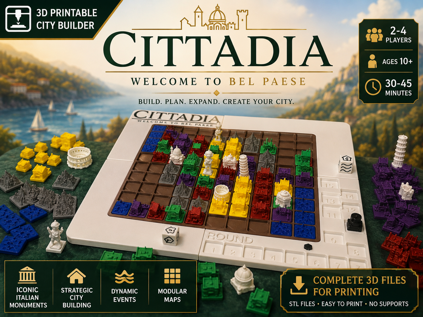CITTADIA — A City-Building Game for PlayGrid - 1