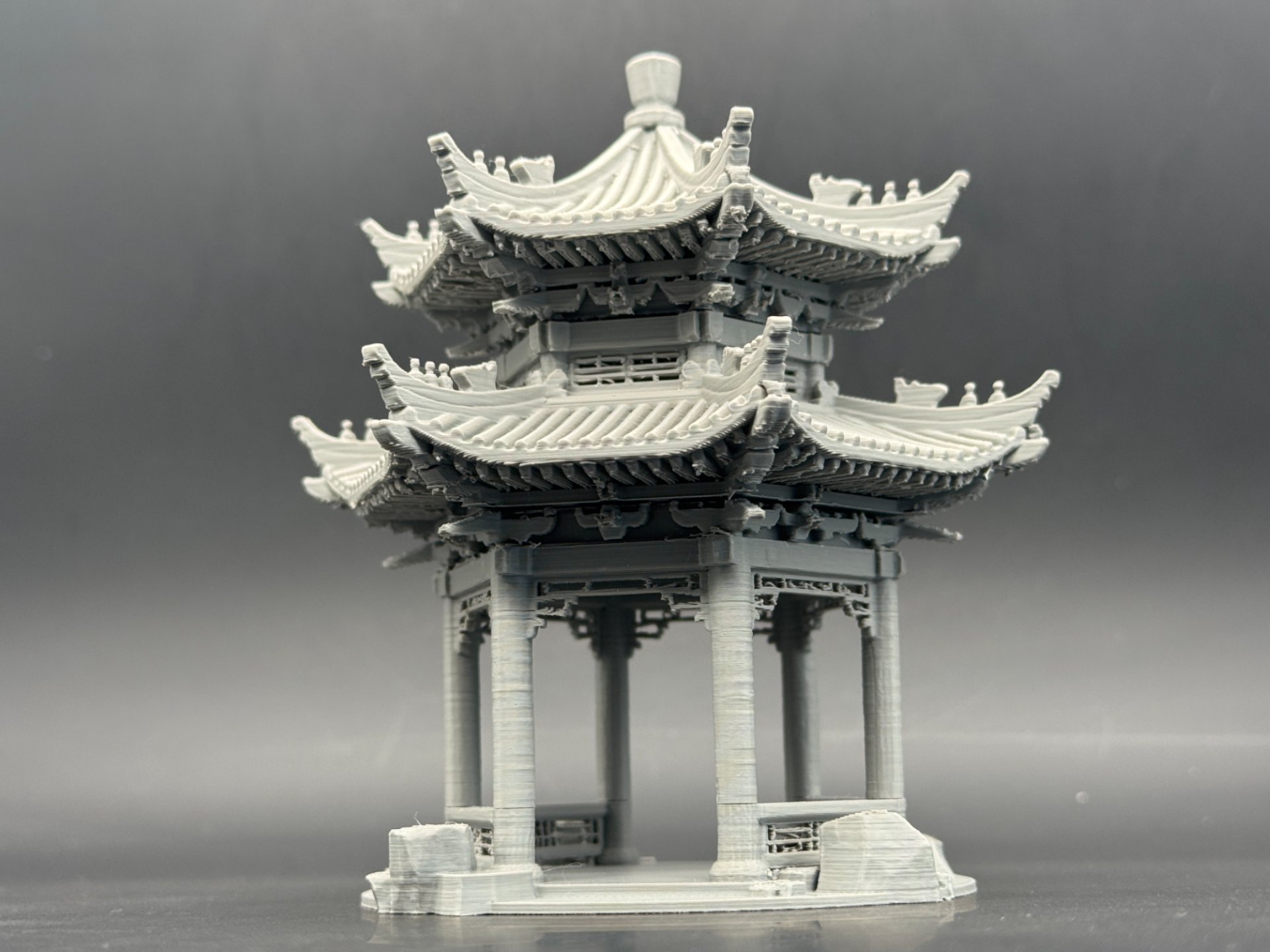 重檐六角亭