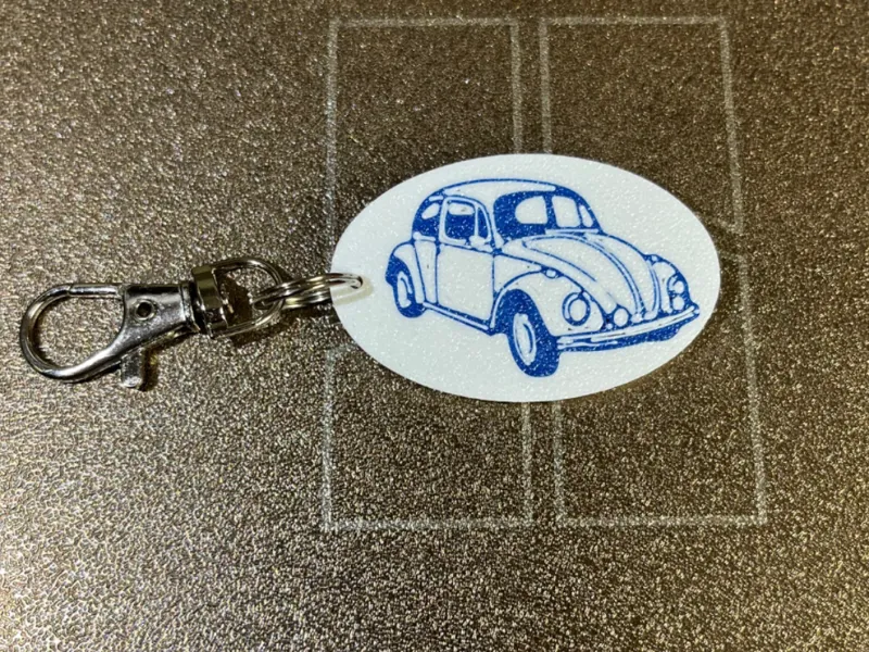 VW Beetle Bug Fusca Keychain