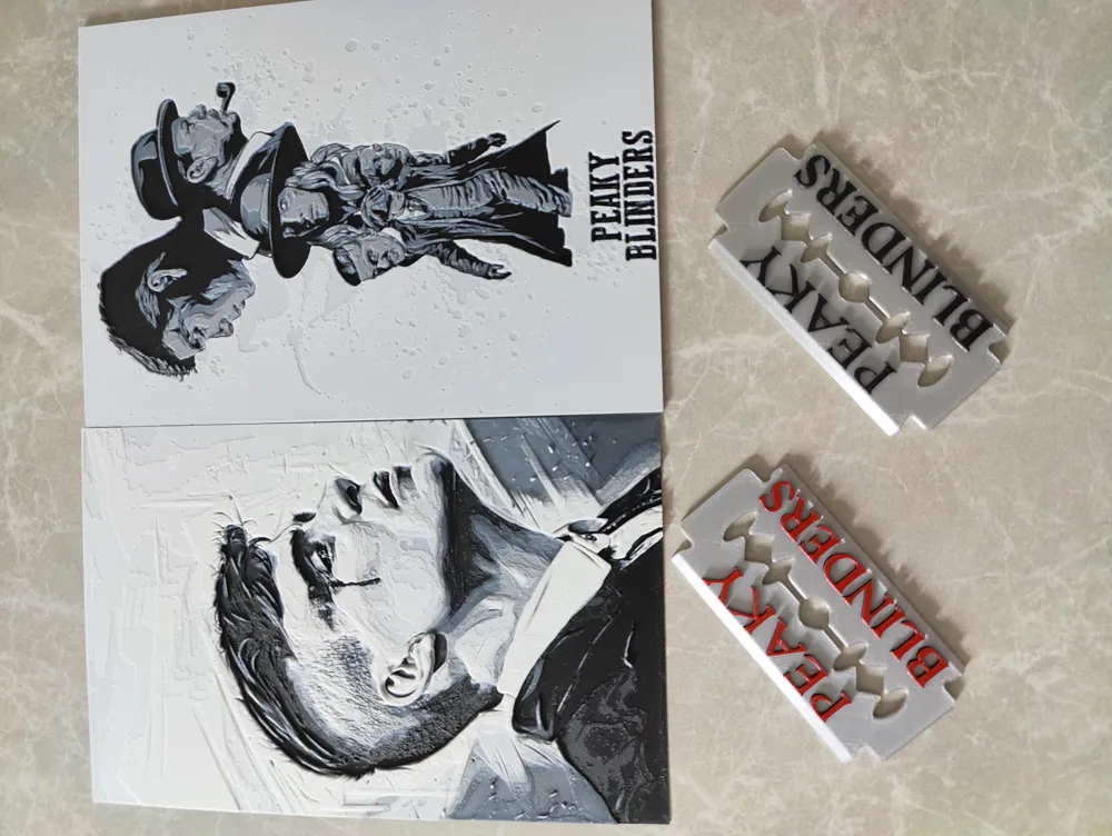 Peaky Blinders Gang Razor blade - Free 3D Print Model - MakerWorld