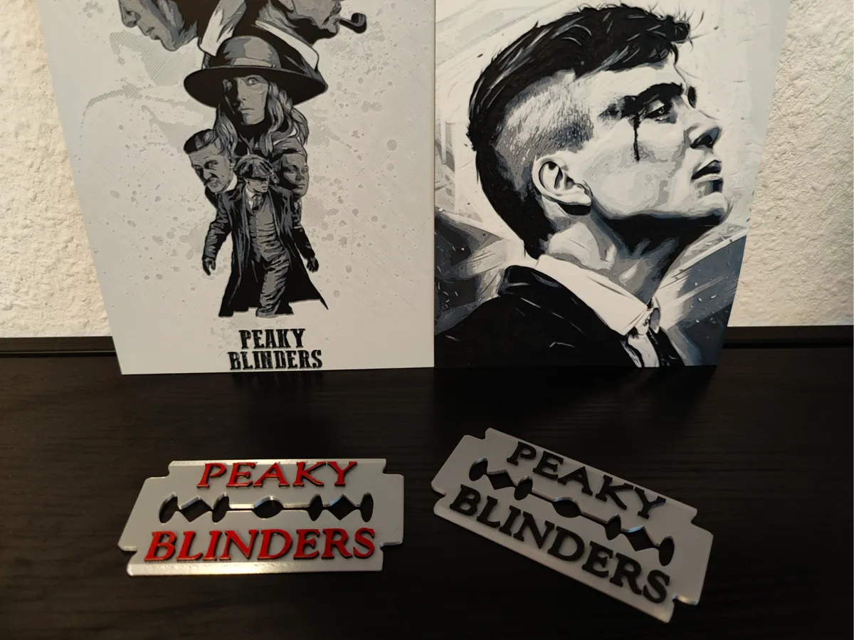 Peaky Blinders Gang Razor blade - Free 3D Print Model - MakerWorld