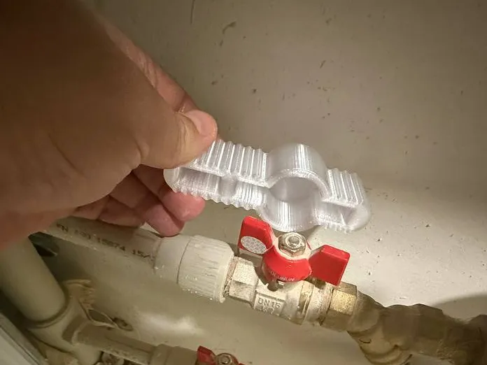 Butterfly Ball Valve Wrench – PETG 100% Infill