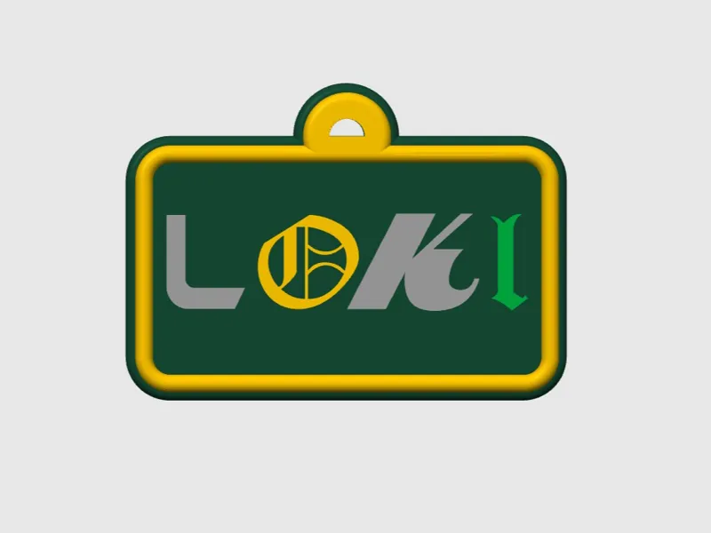 Loki  Dog Tag
