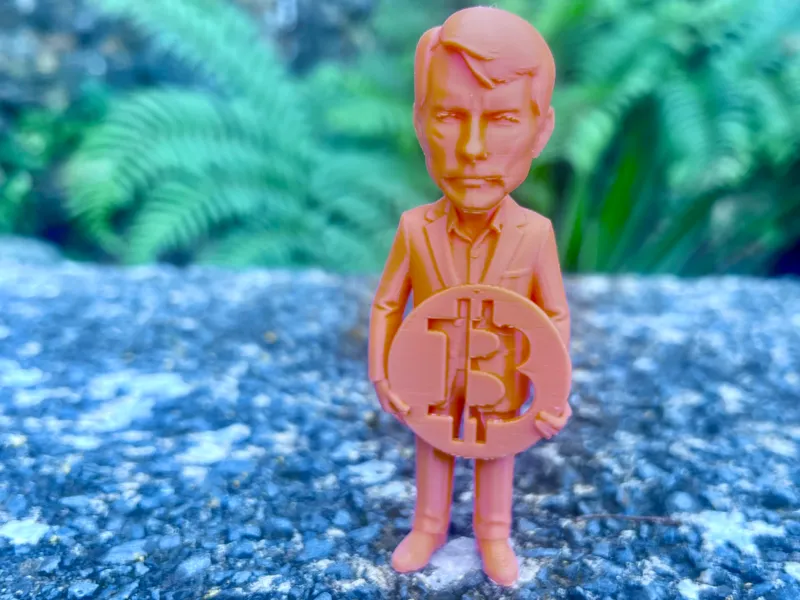 Michael Saylor Bitcoin Figurine