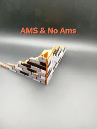 0.2mm layer, 2 walls, 10% infill no ams  single colour 