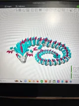 Артикулирана фигурка Crystal Dragon