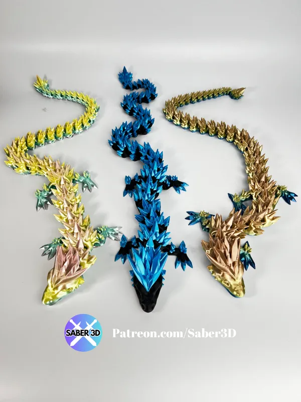 Артикулирана фигурка Crystal Dragon