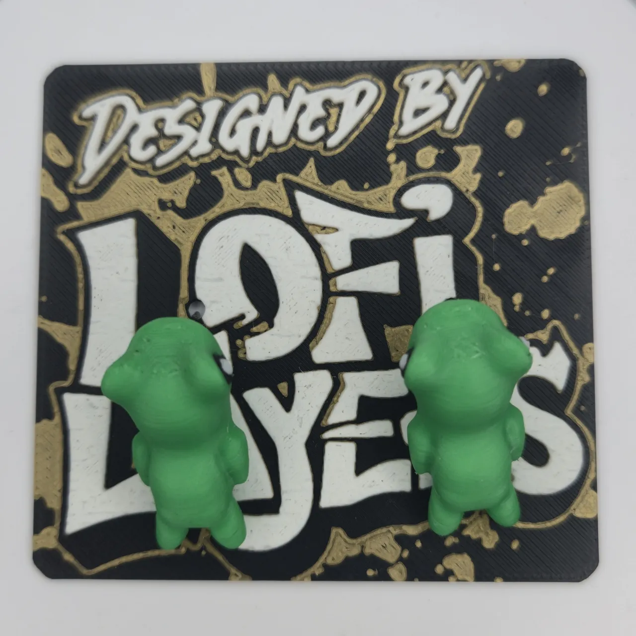 Frog Chomper Earrings view 3