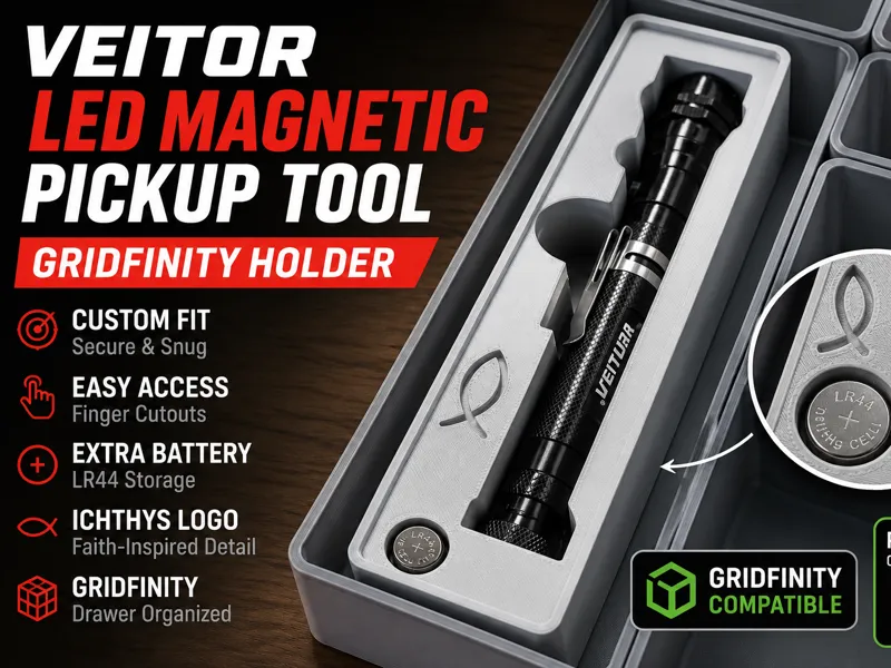 VEITOR LED Magnetic Pickup Tool – Gridfinity