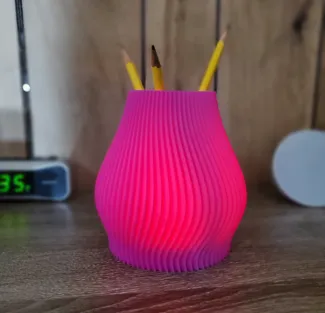 Ribbed Vase V1