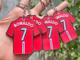 Machester United 2008 Ronaldo Keychain