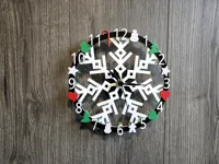 white black green red 0.16mm layer, 2 walls, 15% infill