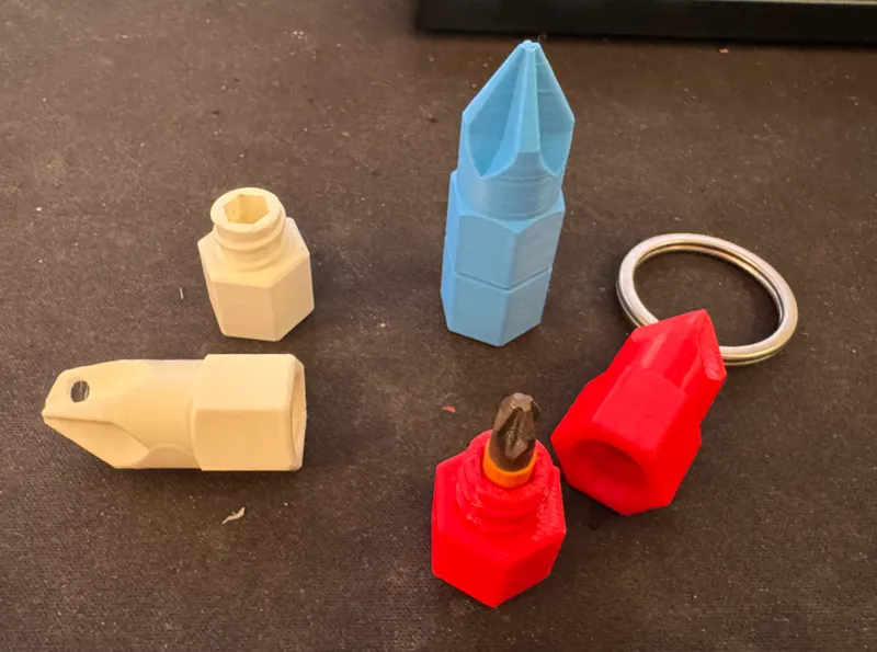 Schlüsselanhänger mit Bit, Key Bit