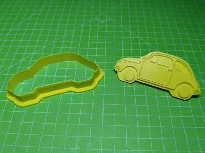 Fiat 500 Cookie Cutter
