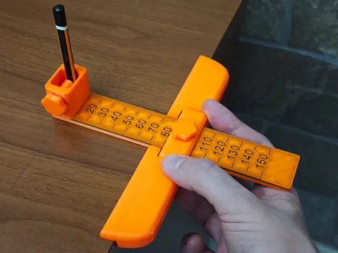 Accesorio de taller: Straight lines tracer tool — referencia de MakerWorld