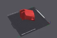 Only Upper half  0.2mm layer, 2 walls, 15% infill