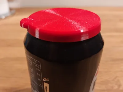 33cl TPU can lid, waterproof + magnet holder