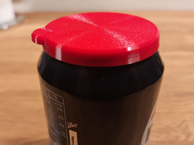 33cl TPU can lid, waterproof + magnet holder