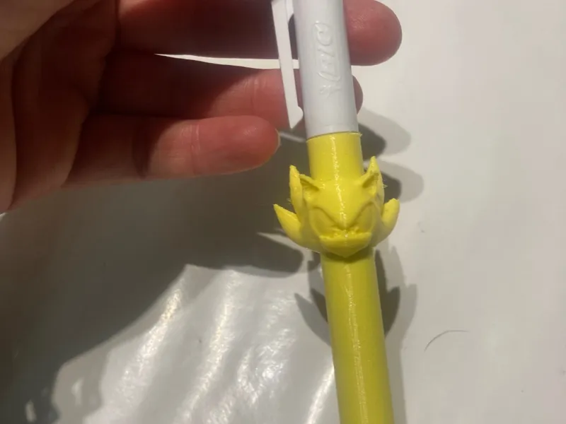 Stylo 4 couleurs Super Sonic