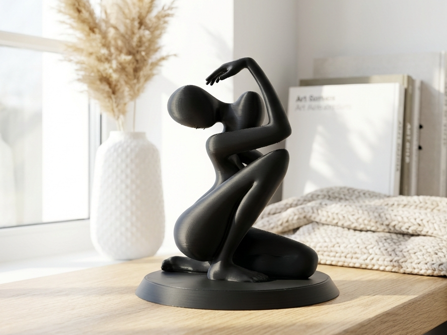Elegant Abstract Figure Sculpture
