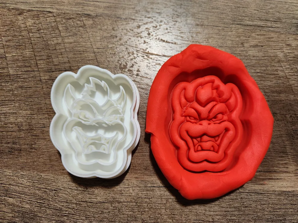 Bowser cookie cutter by Bromigo77 MakerWorld