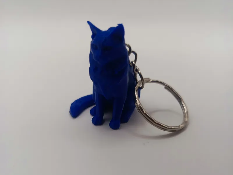 Maine Coon Keychain