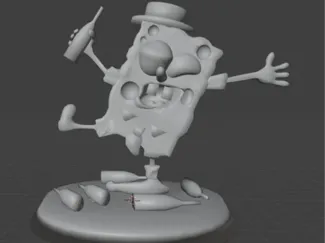 drunk spongebob