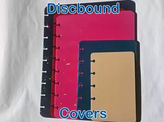 Blank Discbound Covers - New Letter & A4 sizes