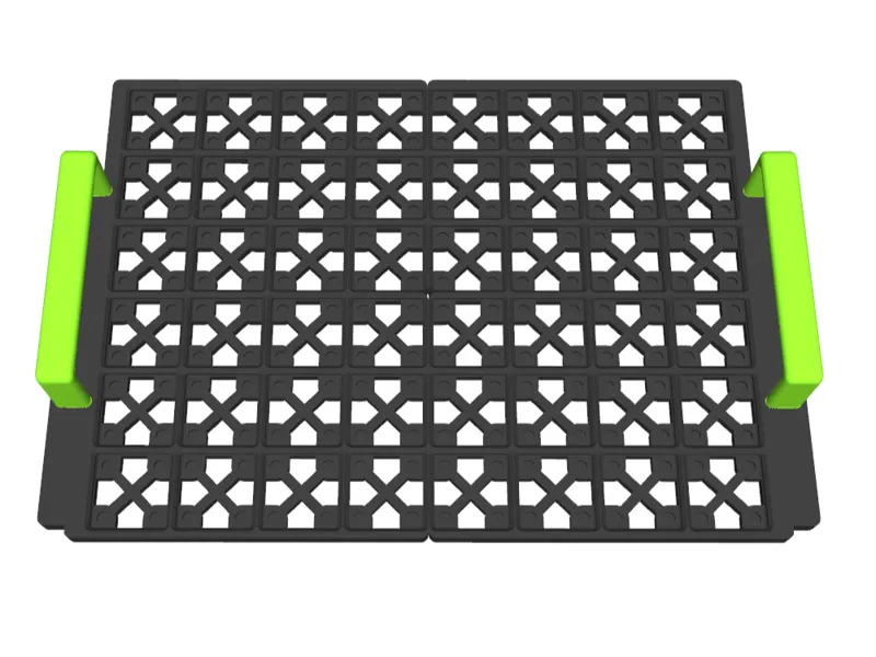 Gridfinity Makpac stackable tray (magnetic)