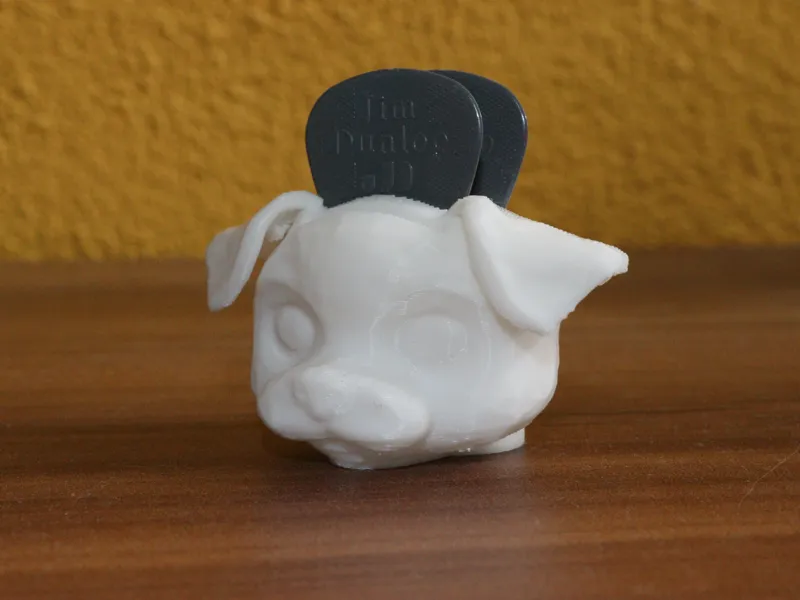 Dog-Guitar pick Holder