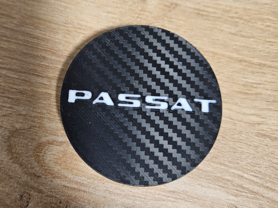 Passat Wheel Center Cap (61 mm) – OEM Style Text