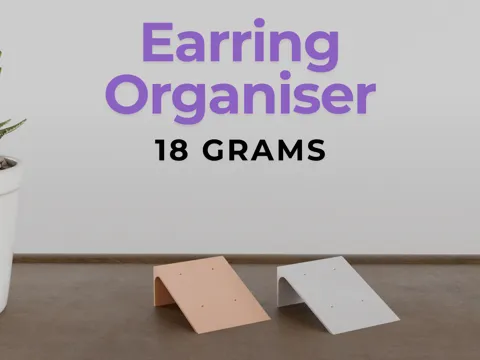 Earring stand/holder (v2)
