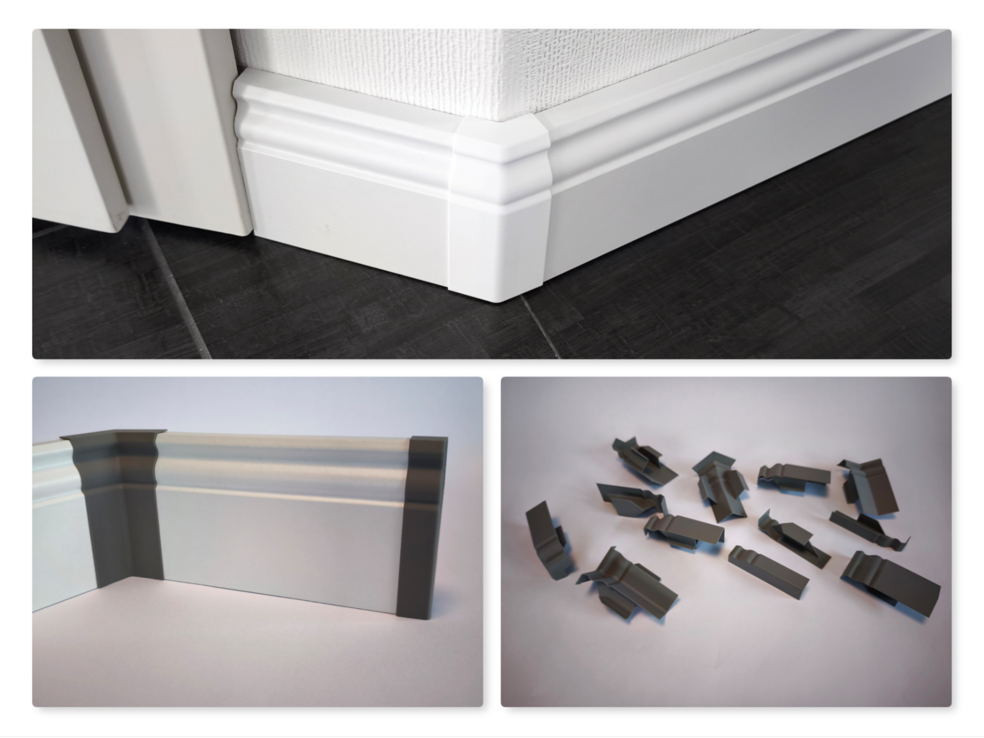 Hamburger Baseboard 80×18mm — Full Cover Set