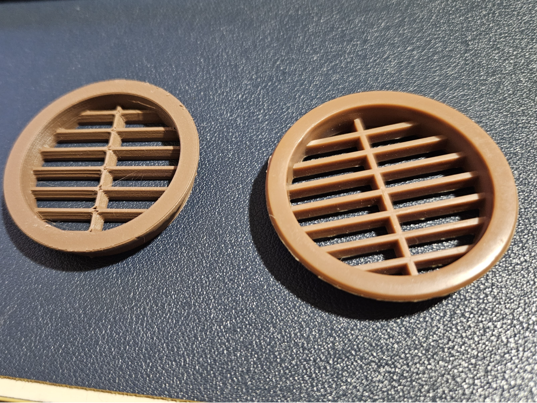 Round Air Vent Grille 47mm / 43mm Snap Fit