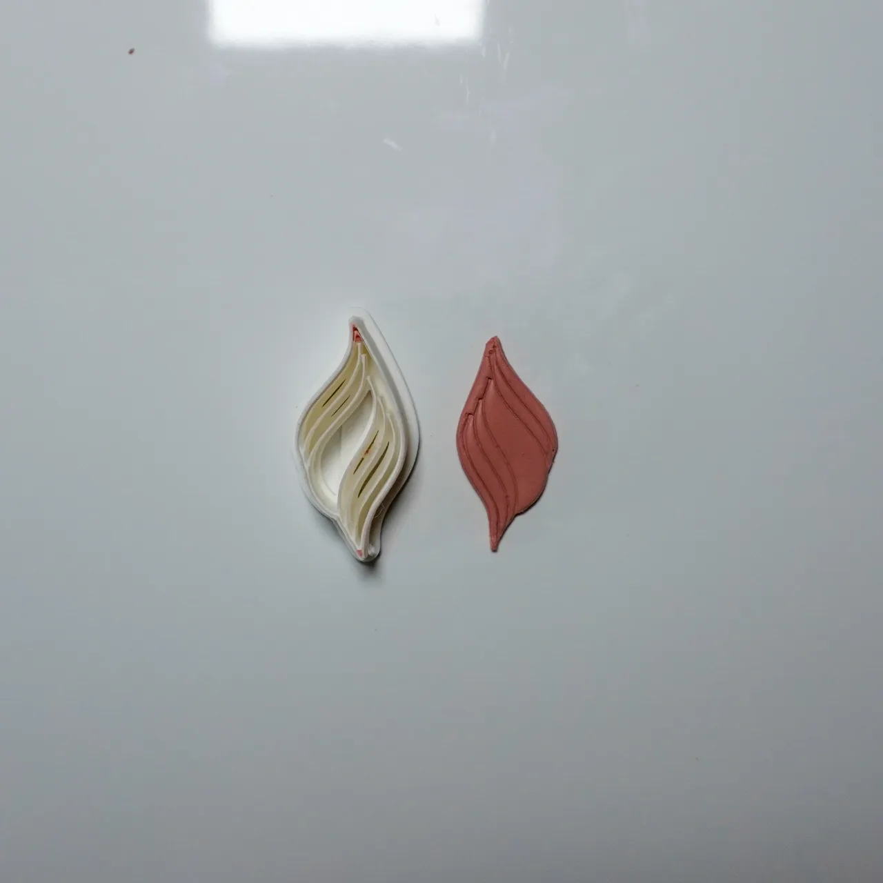 Ornamental Polymer Clay Cutter Earrings Necklace view 2