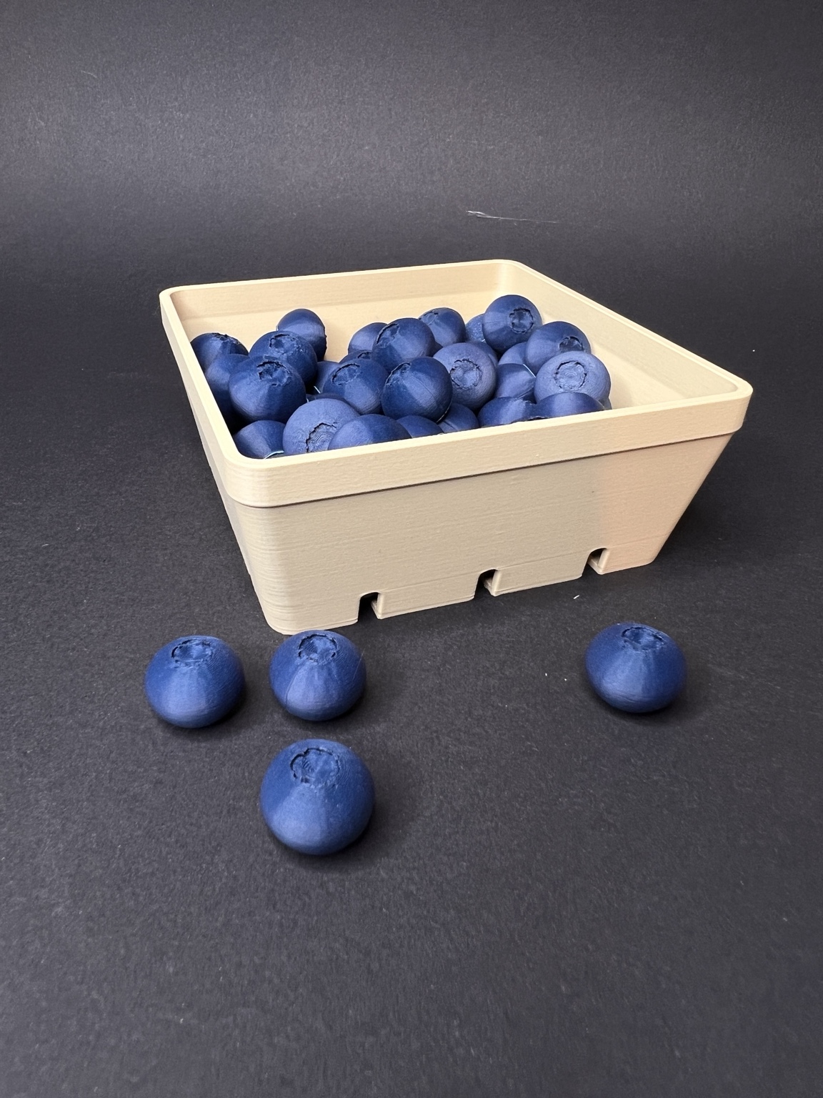 Blaubeere für Spielzeug Kaufladen - Deko Blaubeere - 1