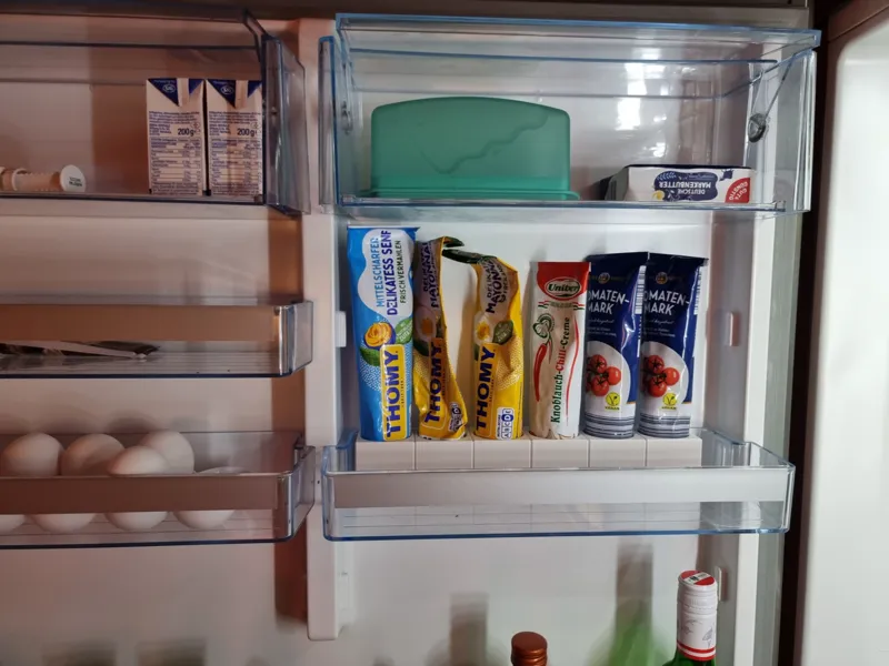 200 ml tube holder organizer refrigerator