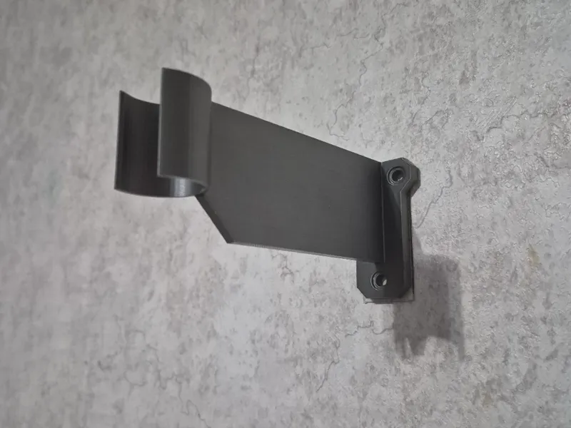 Wall mounts for 1" diameter weapon props