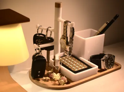 Modular EDC Nightstand Organizer