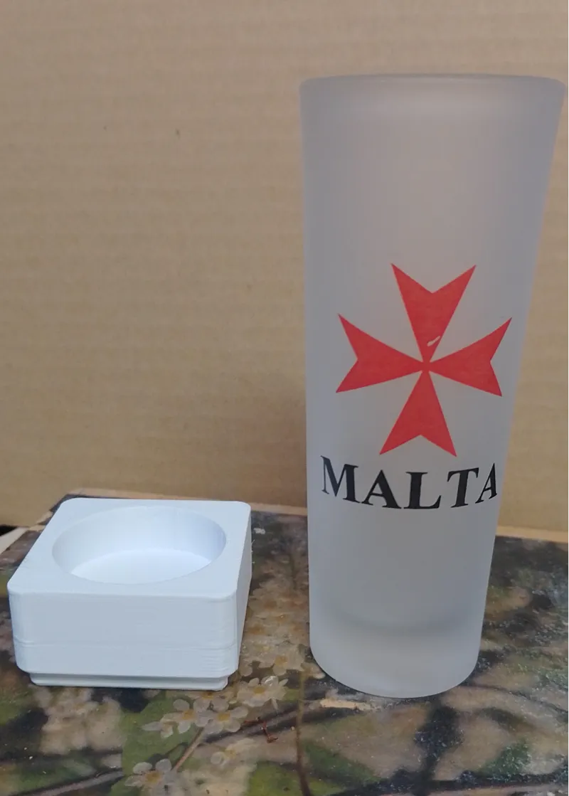 Gridfinity 33mm Shot glass holder