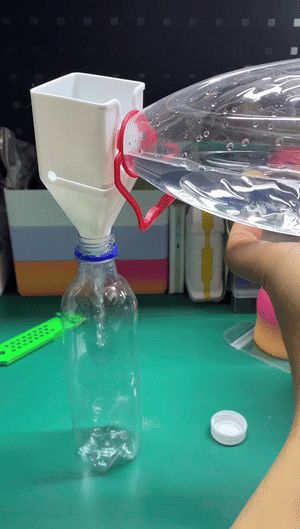 免扶卡扣漏斗,一体打印无需支撑