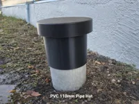 110mm PVC Pipe hat