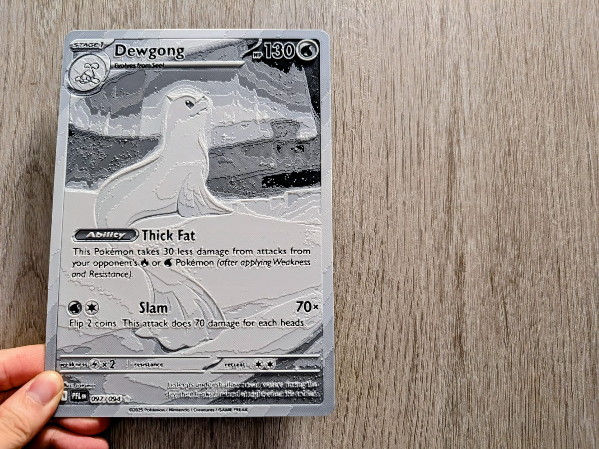 Pokemon PFL-097 Dewgong