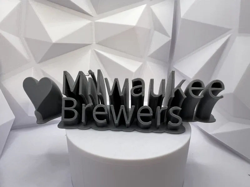Milwaukee Brewers Desk Top Plaque